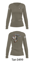 84th Engineer Battalion S&D 81399960 Women's Long Sleeve V-neck Shirt - 40