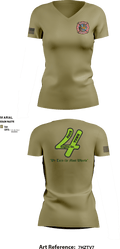 Engine 4 37157060 Women's Short Sleeve V-neck Shirt - 4