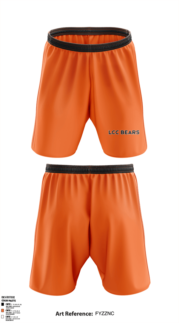 Athletic Shorts With Pockets, Bears, Golf, Teamtime, Team time, sublimation, custom sports apparel, team uniforms, spirit wear, spiritwear, sports uniforms, custom shirts, team store, custom team store, fundraiser sports, apparel fundraiser