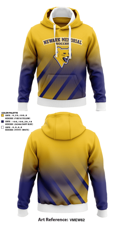 Newark Memorial High School Soccer 2960760 Hoodie - 1