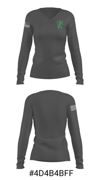 Women's Long Sleeve Vneck Shirt, J H Rose High School Cheer, Cheer, Teamtime, Team time, sublimation, custom sports apparel, team uniforms, spirit wear, spiritwear, sports uniforms, custom shirts, team store, custom team store, fundraiser sports, apparel fundraiser