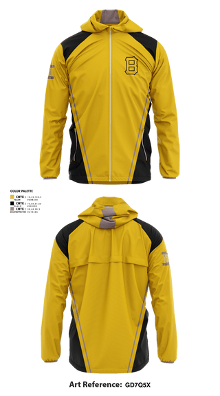 Windbreaker, Bethlehem Pirates, Baseball, Teamtime, Team time, sublimation, custom sports apparel, team uniforms, spirit wear, spiritwear, sports uniforms, custom shirts, team store, custom team store, fundraiser sports, apparel fundraiser