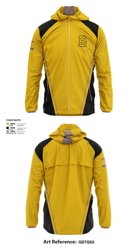 Windbreaker, Bethlehem Pirates, Baseball, Teamtime, Team time, sublimation, custom sports apparel, team uniforms, spirit wear, spiritwear, sports uniforms, custom shirts, team store, custom team store, fundraiser sports, apparel fundraiser