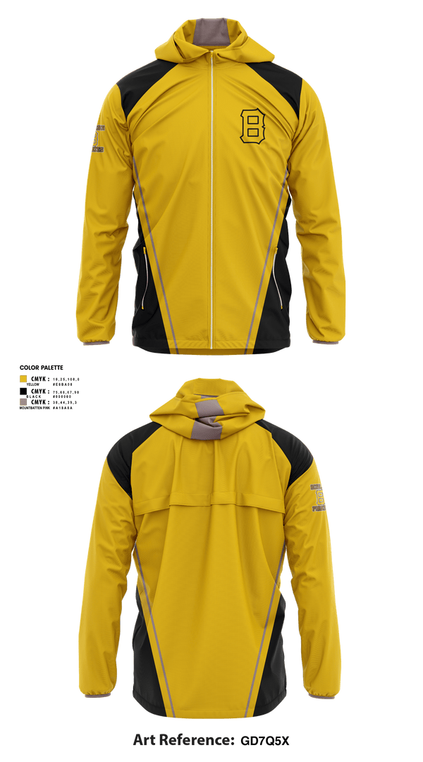 Windbreaker, Bethlehem Pirates, Baseball, Teamtime, Team time, sublimation, custom sports apparel, team uniforms, spirit wear, spiritwear, sports uniforms, custom shirts, team store, custom team store, fundraiser sports, apparel fundraiser