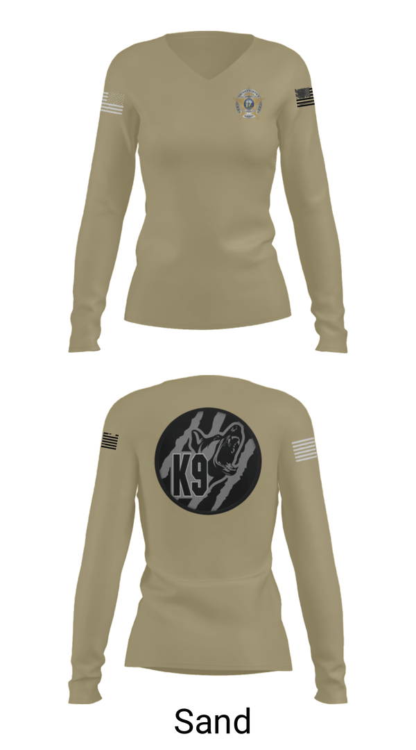 Women's Long Sleeve Vneck Shirt, , , Teamtime, Team time, sublimation, custom sports apparel, team uniforms, spirit wear, spiritwear, sports uniforms, custom shirts, team store, custom team store, fundraiser sports, apparel fundraiser