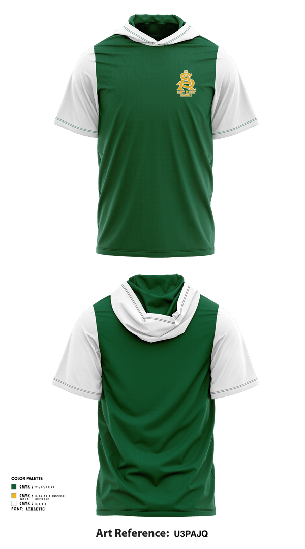 Short Sleeve Performance Shirt with hood, Saint Albert High School Baseball, Baseball, Teamtime, Team time, sublimation, custom sports apparel, team uniforms, spirit wear, spiritwear, sports uniforms, custom shirts, team store, custom team store, fundraiser sports, apparel fundraiser