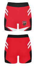 Carrizozo High School Volleyball 61072858 Women's Compression Shorts - 1