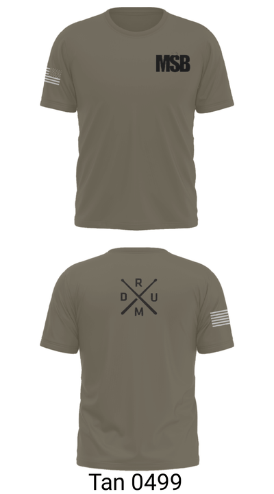 MSB DrumLine 23-24 50749009 Short Sleeve Performance Shirt - 35