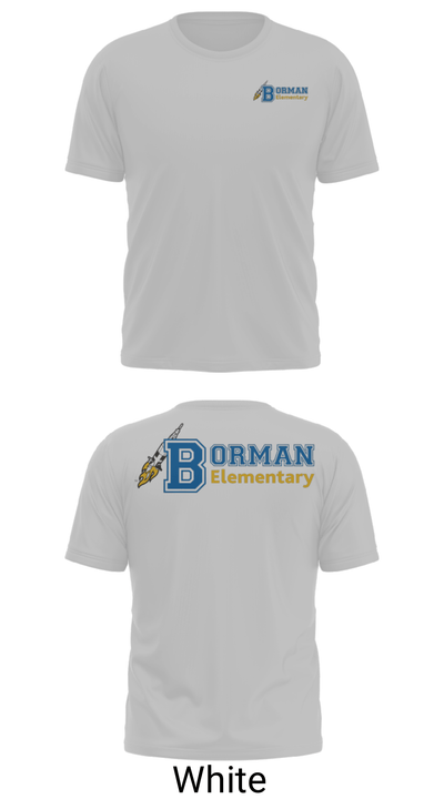 Frank Borman School 72819267 Short Sleeve Performance Shirt - 29