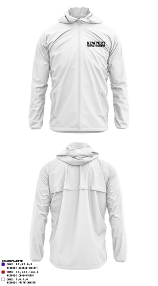 Windbreaker, Newport High School Cross Country, Cross Country, Teamtime, Team time, sublimation, custom sports apparel, team uniforms, spirit wear, spiritwear, sports uniforms, custom shirts, team store, custom team store, fundraiser sports, apparel fundraiser