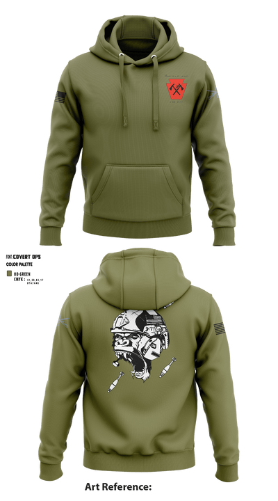 1-111th IN BN 37171288 Hoodie - 2