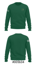 Bunn High School Swimming 46623170 Crew Neck Sweatshirt - 16