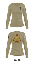 382nd CSSB 66174892 Women's Long Sleeve V-neck Shirt - 41
