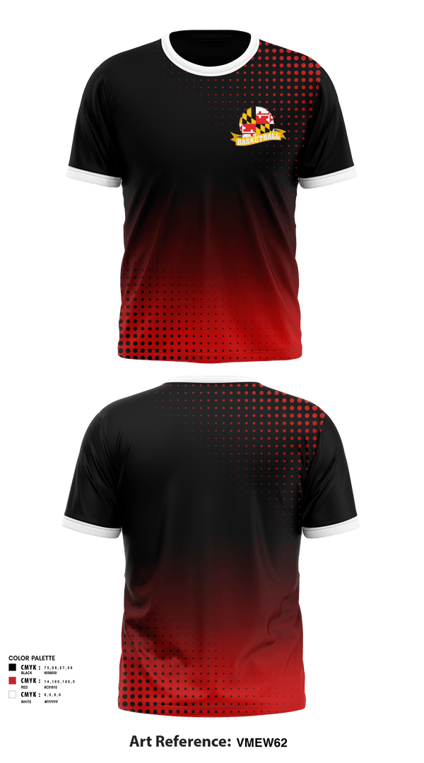 Short Sleeve Performance Shirt, Mid Maryland Boys Basketball, Men's Basketball, Teamtime, Team time, sublimation, custom sports apparel, team uniforms, spirit wear, spiritwear, sports uniforms, custom shirts, team store, custom team store, fundraiser sports, apparel fundraiser