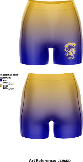 Women's Compression Shorts, North County Middle School Volleyball, Women's Volleyball, Teamtime, Team time, sublimation, custom sports apparel, team uniforms, spirit wear, spiritwear, sports uniforms, custom shirts, team store, custom team store, fundraiser sports, apparel fundraiser