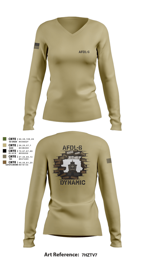 Women's Long Sleeve Vneck Shirt, , Navy, Teamtime, Team time, sublimation, custom sports apparel, team uniforms, spirit wear, spiritwear, sports uniforms, custom shirts, team store, custom team store, fundraiser sports, apparel fundraiser