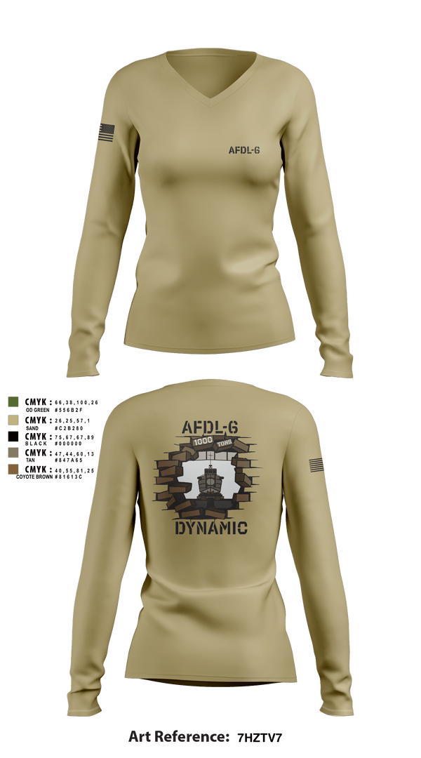 Women's Long Sleeve Vneck Shirt, , Navy, Teamtime, Team time, sublimation, custom sports apparel, team uniforms, spirit wear, spiritwear, sports uniforms, custom shirts, team store, custom team store, fundraiser sports, apparel fundraiser