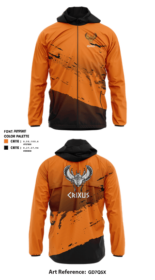 Windbreaker, CRIXUS, Wrestling, Teamtime, Team time, sublimation, custom sports apparel, team uniforms, spirit wear, spiritwear, sports uniforms, custom shirts, team store, custom team store, fundraiser sports, apparel fundraiser