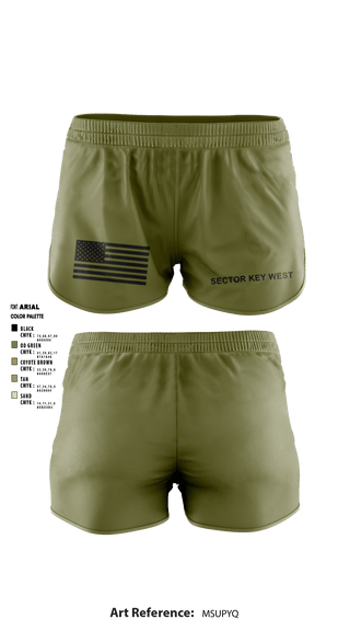 Ranger Panties, , Coast Guard, Teamtime, Team time, sublimation, custom sports apparel, team uniforms, spirit wear, spiritwear, sports uniforms, custom shirts, team store, custom team store, fundraiser sports, apparel fundraiser