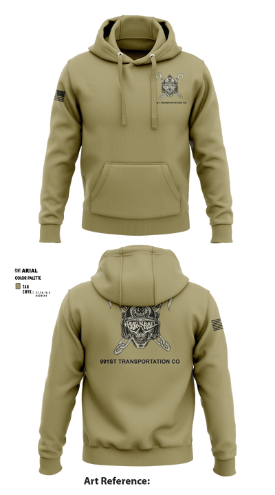 991ST Transportation Co 10551694 Hoodie - 1