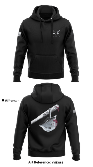 Hoodie, 2nd PLT Baseterds, National Guard, Teamtime, Team time, sublimation, custom sports apparel, team uniforms, spirit wear, spiritwear, sports uniforms, custom shirts, team store, custom team store, fundraiser sports, apparel fundraiser
