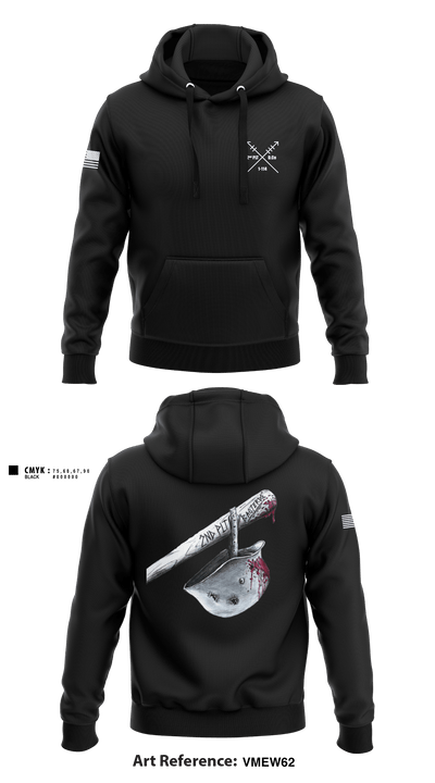 2nd PLT Baseterds 6936669 Hoodie - 2