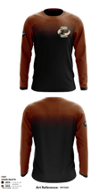 Purdue Swimming 46324115 Long Sleeve Performance Shirt - 1
