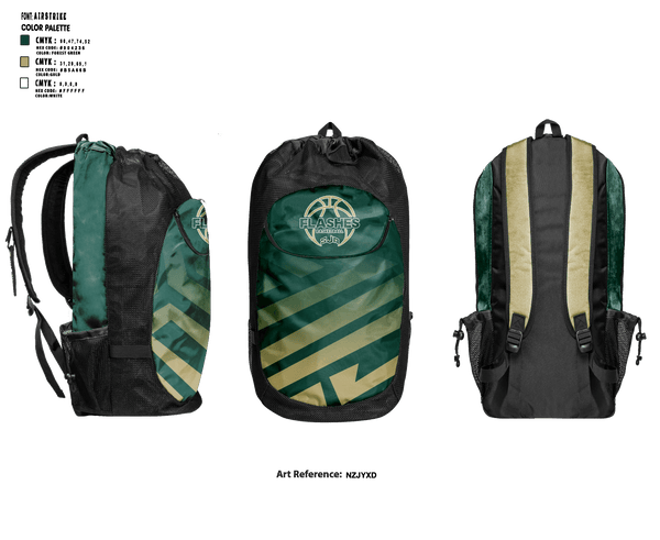 Gear Bag, St Joseph Academy Flashes, Men's Basketball, Teamtime, Team time, sublimation, custom sports apparel, team uniforms, spirit wear, spiritwear, sports uniforms, custom shirts, team store, custom team store, fundraiser sports, apparel fundraiser
