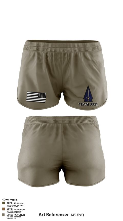Ranger Panties, 3rd SFAB, Army, Teamtime, Team time, sublimation, custom sports apparel, team uniforms, spirit wear, spiritwear, sports uniforms, custom shirts, team store, custom team store, fundraiser sports, apparel fundraiser