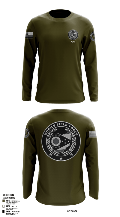 0730 74233775 Long Sleeve Performance Shirt - 51