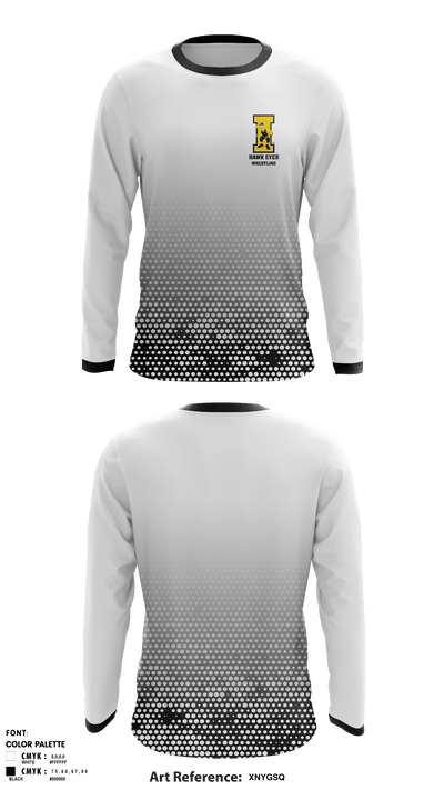 Hawk eyes 47787796 Long Sleeve Rash Guard Shirt - 1