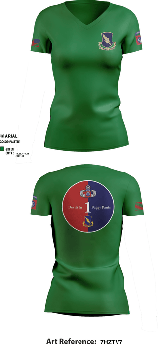 Women's Short Sleeve Vneck Shirt, Charlie 2/504, , Teamtime, Team time, sublimation, custom sports apparel, team uniforms, spirit wear, spiritwear, sports uniforms, custom shirts, team store, custom team store, fundraiser sports, apparel fundraiser