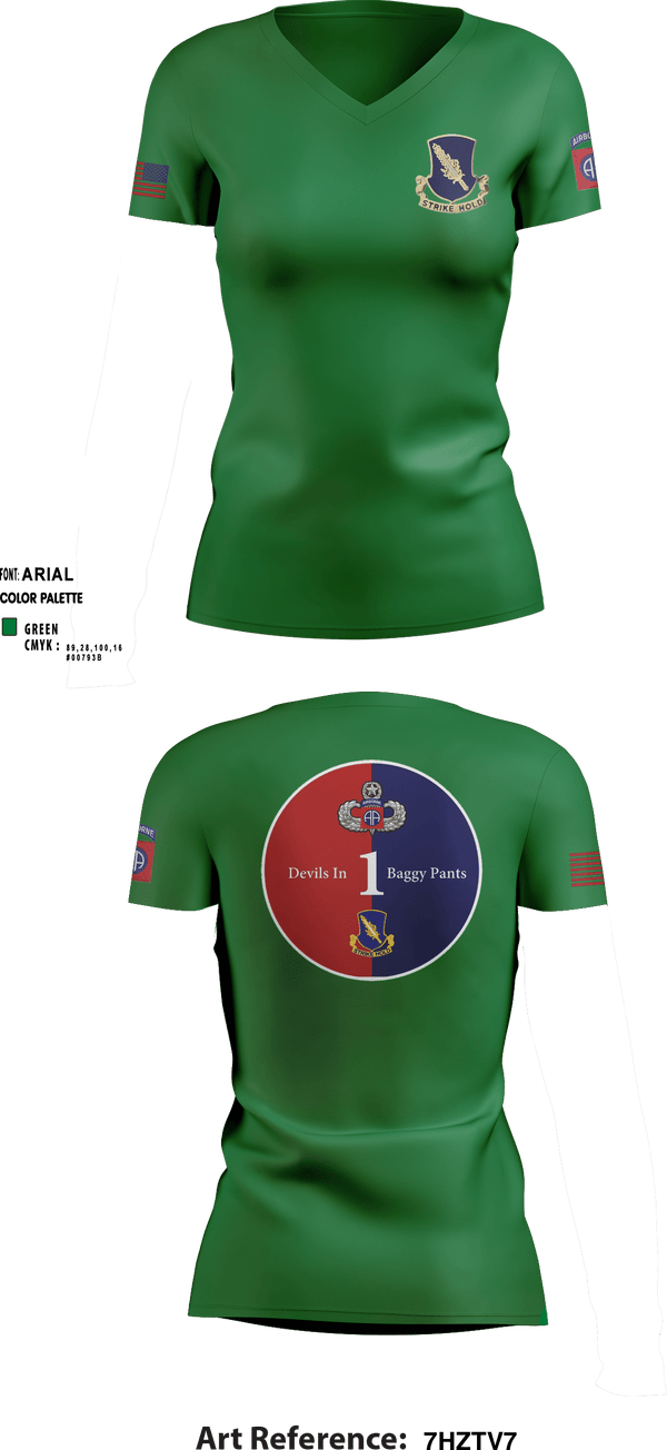 Women's Short Sleeve Vneck Shirt, Charlie 2/504, , Teamtime, Team time, sublimation, custom sports apparel, team uniforms, spirit wear, spiritwear, sports uniforms, custom shirts, team store, custom team store, fundraiser sports, apparel fundraiser