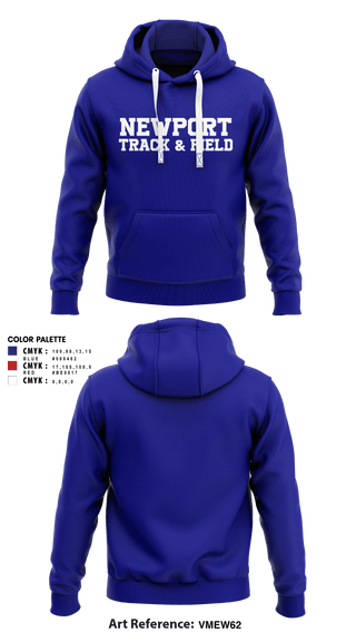 Hoodie, Newport High School Track & Field, Track & Field, Teamtime, Team time, sublimation, custom sports apparel, team uniforms, spirit wear, spiritwear, sports uniforms, custom shirts, team store, custom team store, fundraiser sports, apparel fundraiser