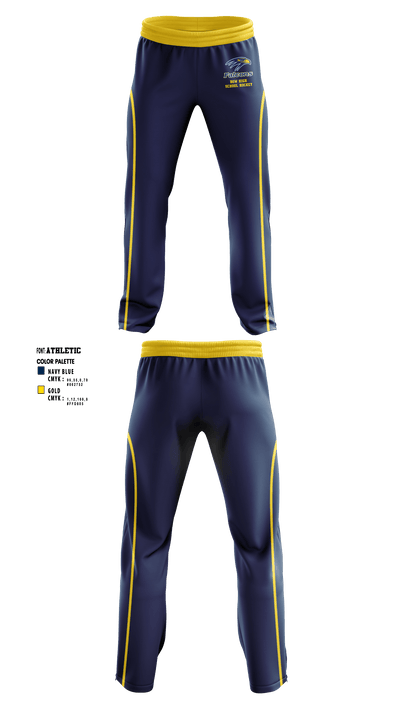 Bow High School Hockey 89275708 Sweatpants - 1