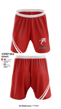 Eureka High School Football 37103980 Athletic Shorts With Pockets - 1