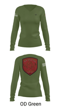 Mid-Columbia Strike Team 42848271 Women's Long Sleeve V-neck Shirt - 40