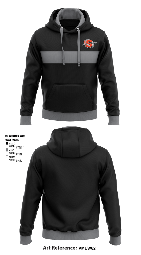 Hoodie, Sandwich High School, Spirit Store, Teamtime, Team time, sublimation, custom sports apparel, team uniforms, spirit wear, spiritwear, sports uniforms, custom shirts, team store, custom team store, fundraiser sports, apparel fundraiser
