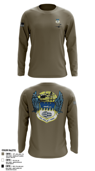 Long Sleeve Performance Shirt, , Air Force, Teamtime, Team time, sublimation, custom sports apparel, team uniforms, spirit wear, spiritwear, sports uniforms, custom shirts, team store, custom team store, fundraiser sports, apparel fundraiser