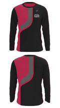Churchill High School Gymnastics 75969964 Long Sleeve Performance Shirt - 30