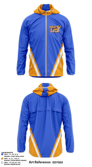 Windbreaker, William Howard Taft Elementary School, Spirit Store, Teamtime, Team time, sublimation, custom sports apparel, team uniforms, spirit wear, spiritwear, sports uniforms, custom shirts, team store, custom team store, fundraiser sports, apparel fundraiser