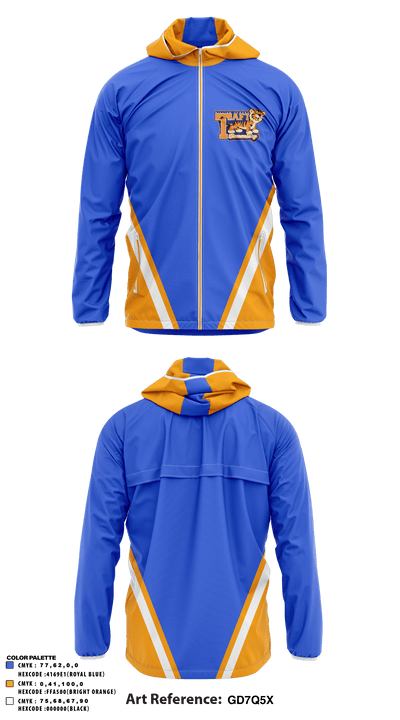 William Howard Taft Elementary School 54878145 Windbreaker - 27