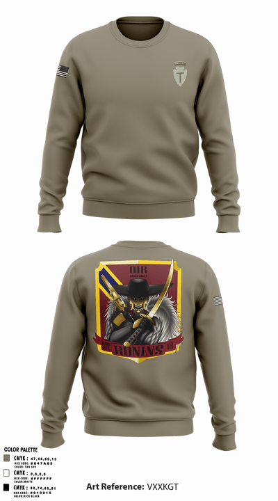 3-133 FA 70362303 Crew Neck Sweatshirt - 1