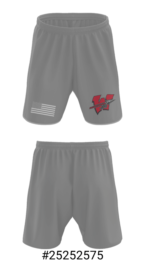 Athletic Shorts With Pockets, Warrenton R-3 High School Volleyball, Men's Volleyball, Teamtime, Team time, sublimation, custom sports apparel, team uniforms, spirit wear, spiritwear, sports uniforms, custom shirts, team store, custom team store, fundraiser sports, apparel fundraiser