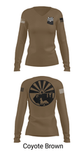 208 Transportation Company 66271864 Women's Long Sleeve V-neck Shirt - 36