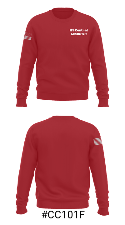 RS Central MCJROTC 69425409 Crew Neck Sweatshirt - 7