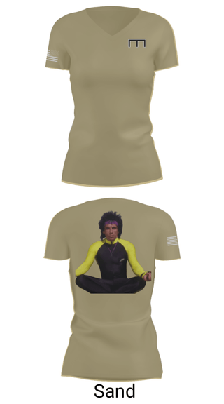 Women's Short Sleeve Vneck Shirt, , Army, Teamtime, Team time, sublimation, custom sports apparel, team uniforms, spirit wear, spiritwear, sports uniforms, custom shirts, team store, custom team store, fundraiser sports, apparel fundraiser