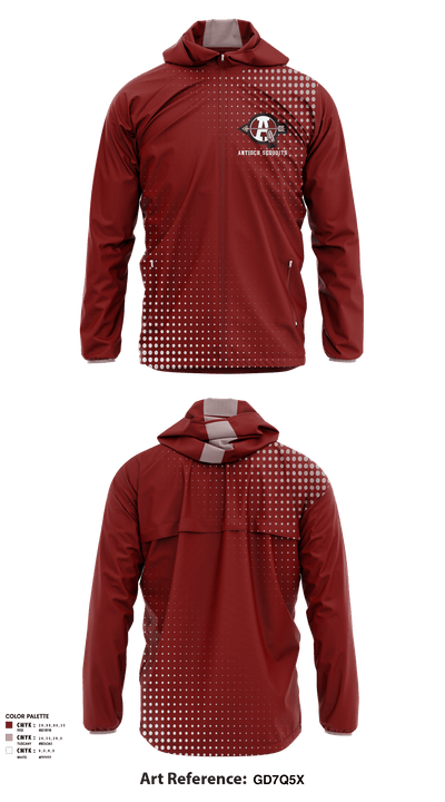 Antioch Sequoits Football 50178810 Windbreaker - 1