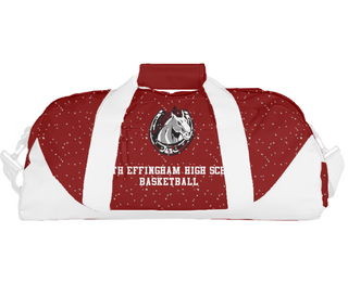 Duffle Bag, South Effingham High School Basketball, Women's Basketball, Teamtime, Team time, sublimation, custom sports apparel, team uniforms, spirit wear, spiritwear, sports uniforms, custom shirts, team store, custom team store, fundraiser sports, apparel fundraiser