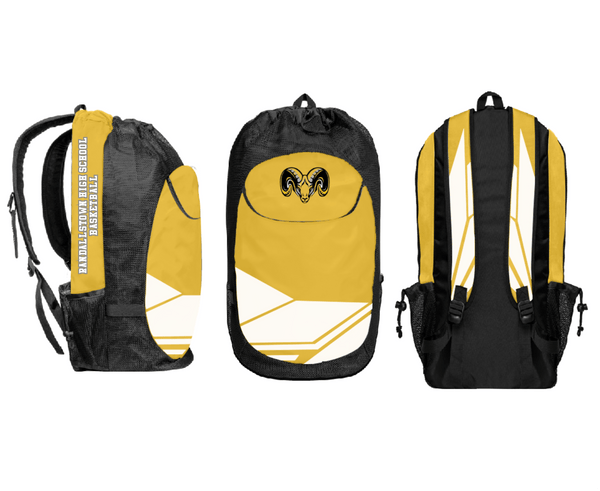 Gear Bag, Randallstown High School Basketball, Men's Basketball, Teamtime, Team time, sublimation, custom sports apparel, team uniforms, spirit wear, spiritwear, sports uniforms, custom shirts, team store, custom team store, fundraiser sports, apparel fundraiser